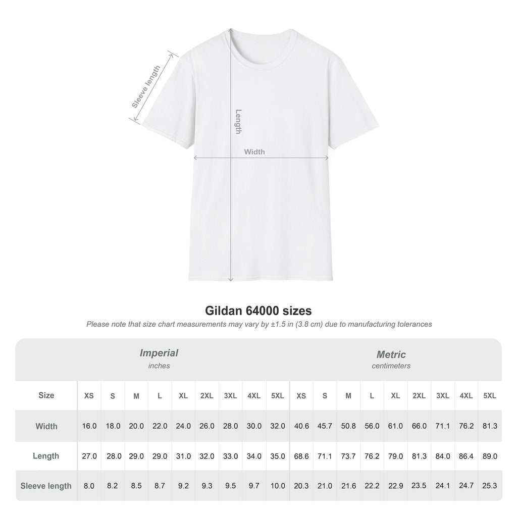 Behind My Back Softstyle T-Shirt